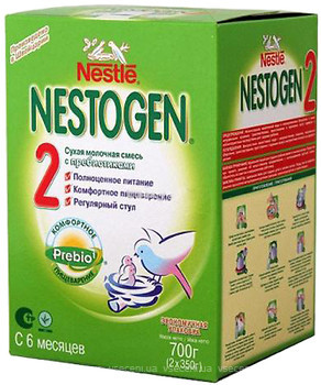 Фото Nestle Nestogen 2 з пребіотиками 700 г
