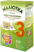 Фото Малютка Premium 3 Молочная смесь с пребиотиками 350 г