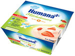 Фото Humana Продукт кисломолочний Полуниця з пребіотиками 4x100 г