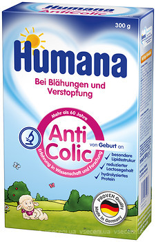 Фото Humana Суміш молочна AntiColic Prebiotik 300 г