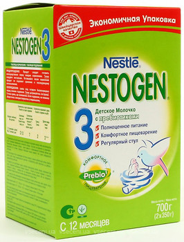 Фото Nestle Nestogen 3 з пребіотиками 700 г
