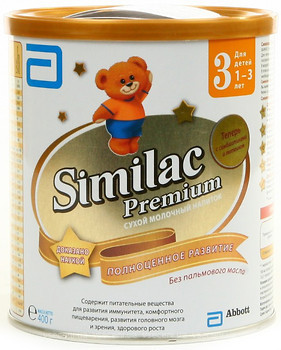 Фото Similac Смесь молочная Premium 3 400 г