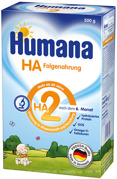 Фото Humana Смесь молочная HA-2 500 г