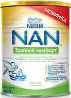 Фото Nestle NAN тройной комфорт 400 г