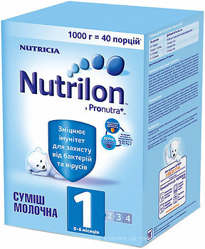 Фото Nutricia Nutrilon Premium 1 1000 г