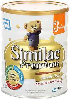Фото Similac Смесь молочная Premium 3 900 г