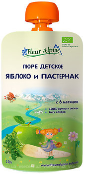 Фото Fleur Alpine Пюре Яблуко і пастернак 120 г