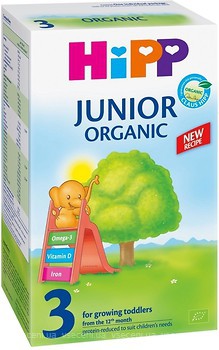 Фото Hipp Смесь молочная Organic 3 Junior 500 г