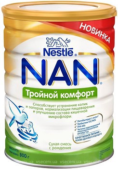 Фото Nestle NAN потрійний комфорт 800 г