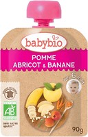 Фото Babybio пюре Яблуко, абрикос і банан 90 г