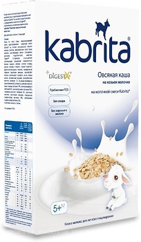 Фото Kabrita Каша вівсяна на козячому молоці 180 г