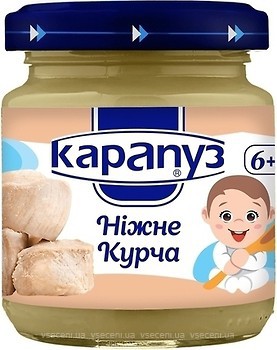 Фото Карапуз Пюре нежный цыпленок 90 г