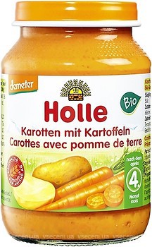 Фото Holle пюре Морква з картоплею 190 г