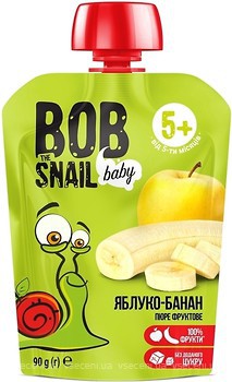 Фото Bob Snail пюре Яблуко-банан 90 г
