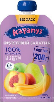 Фото Карапуз Пюре Фруктовий салатик 200 г