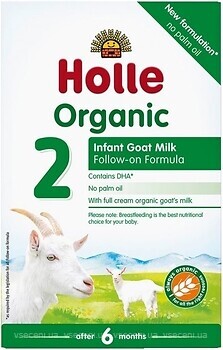 Фото Holle суміш суха молочна Organic 2 400 г