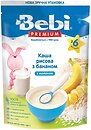 Фото Bebi Premium Каша молочна Рисова з бананом 200 г