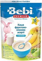 Фото Bebi Premium Каша молочна Фруктове-злакове асорті 200 г