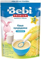 Фото Bebi Premium Каша молочная Кукурузная, мягкая упаковка 200 г