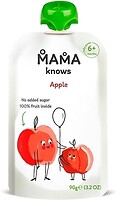 Фото Mama knows Пюре яблуко без цукру 90 г