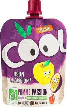 Фото Vitabio Напій Cool Fruits Яблуко і маракуя 90 г