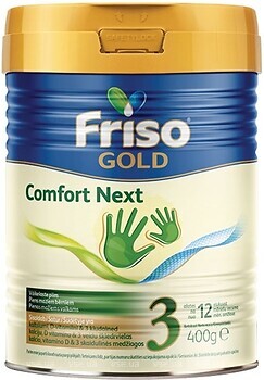 Фото Friso Суміш Фрісолак 3 Gold Comfort Next 400 г