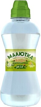 Фото Малютка Вода Premium pH 7.4 330 мл (з дозатором)