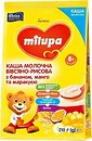 Фото Milupa Каша молочна вівсяно-рисова з бананом, манго та маракуєю 210 г
