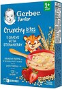 Фото Gerber Каша безмолочная мультизлаковая с хрустящими хлопьями и кусочками клубники 200 г