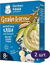 Фото Gerber Каша молочна мультизлакова з йогуртом, бананом і грушею 2x 240 г