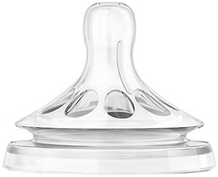 Фото Philips Соска для новонароджених Avent Natural 0 міс., 2 шт. (SCF651/27)