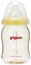 Фото Pigeon Скляна пляшечка Перистальтик Плюс з широкою шийкою, 160 мл