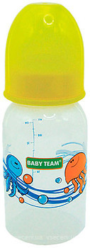 Фото Baby Team Бутылочка для кормления стандартная 125 мл (1100)