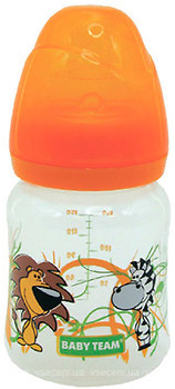 Фото Baby Team Пляшечка для годування з широкою шийкою 150 мл (1003)