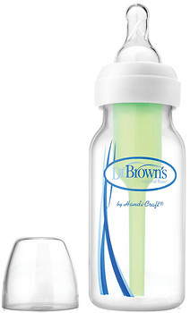Фото Dr. Browns Пляшечка для годування Natural Flow Options стандартна шийка 120 мл 1 шт. (SB41005)