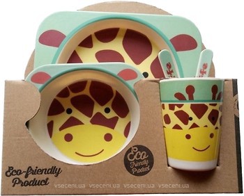 Фото Eco Набор детской посуды Giraffe (44964)