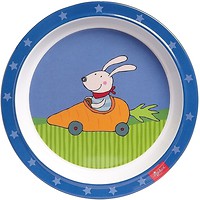 Фото Sigikid Меламиновая тарелка мелкая Racing Rabbit (24614)