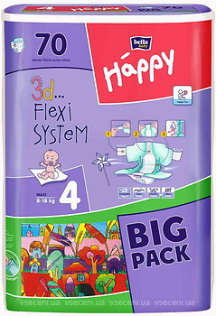 Фото Bella Happy Maxi 4 (70 шт)