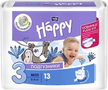 Фото Bella Happy Midi 3 (13 шт)