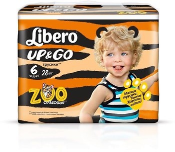 Фото Libero Up&Go XL 6 (28 шт)