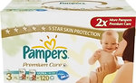 Фото Pampers Premium Care Midi 3 (120 шт)