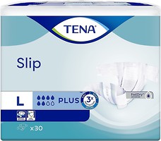 Фото Tena Подгузники для взрослых Slip Plus Large (92-144 см) 30 шт