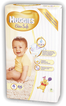 Фото Huggies Elite Soft 4 (66 шт)