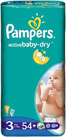 Фото Pampers Active Baby-Dry Midi 3 (54 шт)