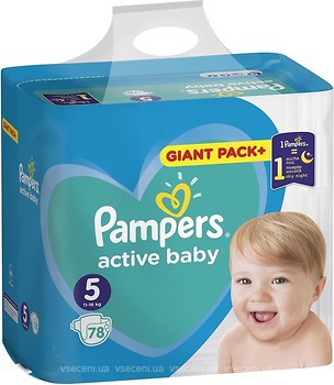 Фото Pampers Active Baby Junior 5 (78 шт)