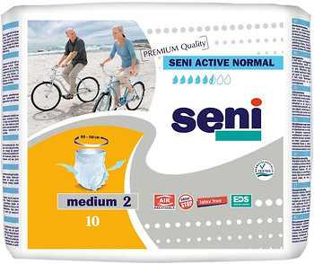 Фото Seni Підгузки-труси для дорослих Active Normal Medium (80-110 см) 30 шт