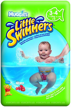 Фото Huggies Little Swimmers 3-4 (12 шт)