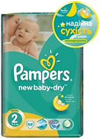 Фото Pampers New Baby-Dry Mini 2 (68 шт)