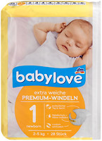 Фото Babylove Premium 1 (2-5 кг) 28 шт
