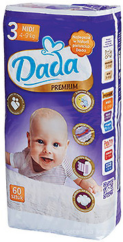 Фото Dada Premium 3 (4-9 кг) 60 шт